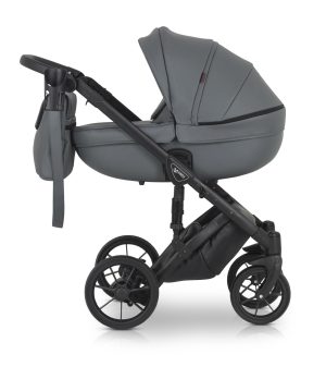 Детская модульная коляска Verdi Mirage Basic 3 в 1 № 1 Серый ( Экокожа)