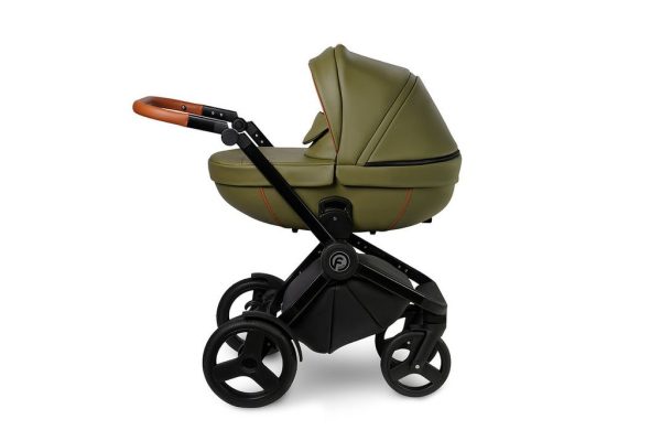 Детская модульная коляска Verdi Futuro 3 в 1 № 3 Green Label Зеленый — изображение 4