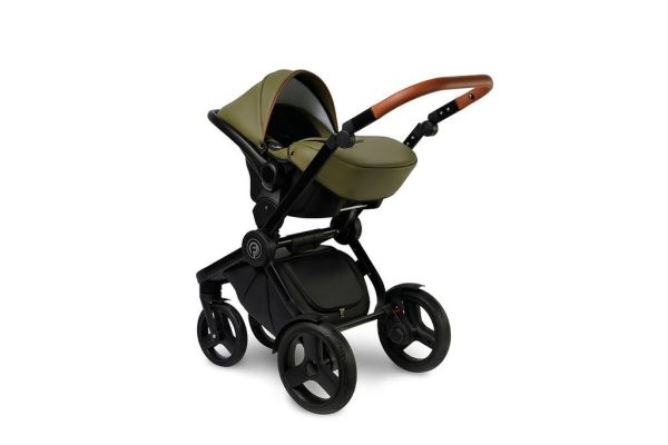 Детская модульная коляска Verdi Futuro 3 в 1 № 3 Green Label Зеленый — изображение 3